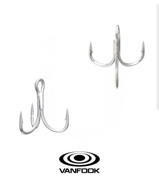 VANFOOK DT-68S TREBLE H SILVER 4P #2