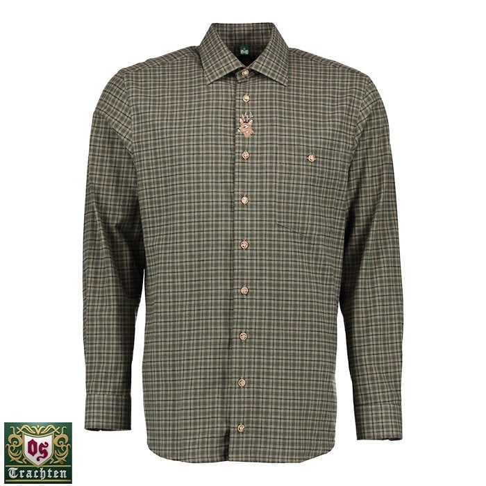 T. OS-Trachten Erkek Gömleği Uzun Kol 43/44