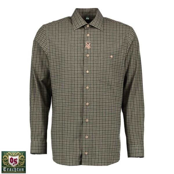 T. OS-Trachten Erkek Gömleği Uzun Kol 43/44