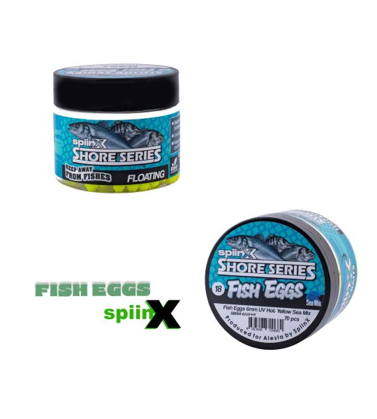 SPIINX BALIK YUMURTASI 6MM 70P SEA MIX UV YELLOW
