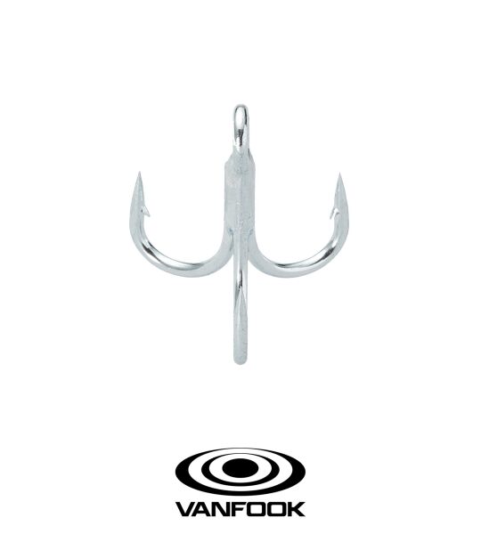 VANFOOK CT-78 TREBLE SH SILVER 4P #1/0