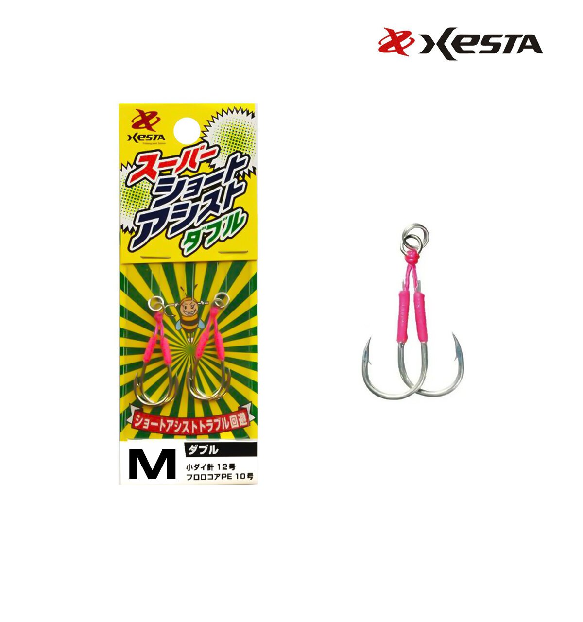 XESTA SUPER SHORT ASSIST DOUBLE M #14 2P