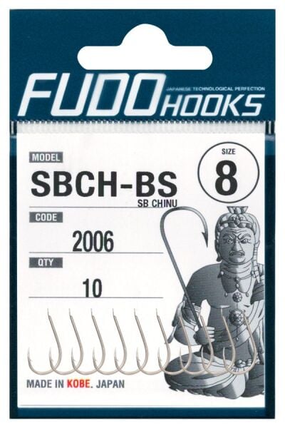 Fudo 2001 Sb Chinu Çift Damak Black Nikel İğne 10