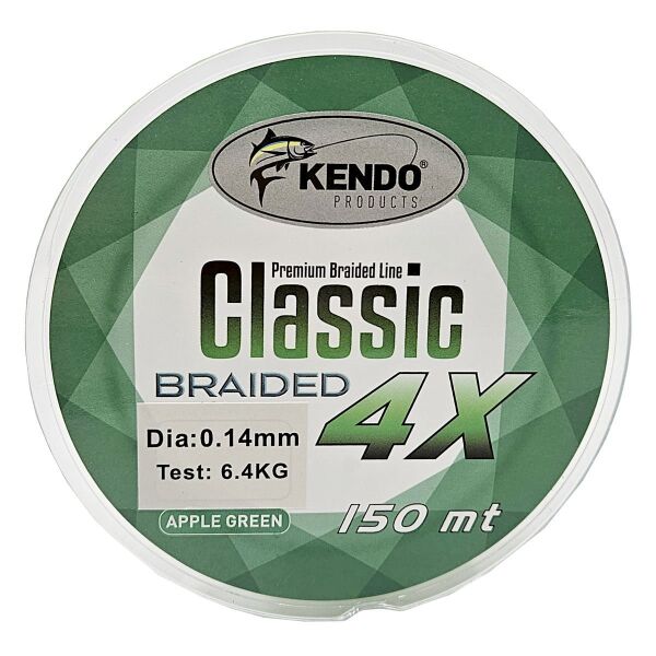 Kendo Classic 4X 150m Apple Green Örgü İp
