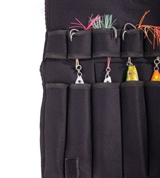 JIG ÇANTASI 10 GÖZ 42x33 CM SİYAH