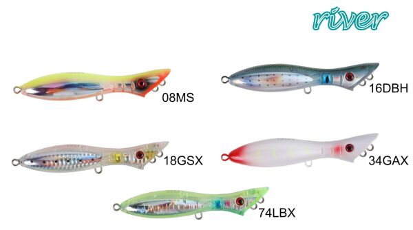River Chili Popper 115F 11Cm 21.5G Maket Balık 34GAX