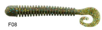 Lucky John Ballist 4'' (10.16 cm) 6P Silikon Yem F08