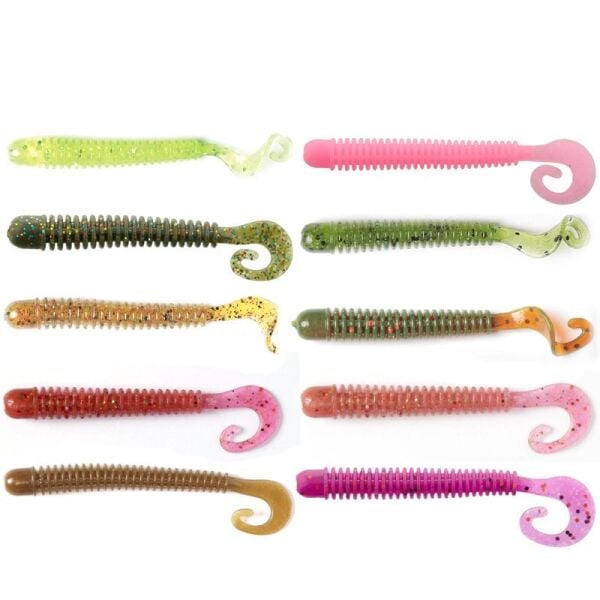 Lucky John Ballist 4'' (10.16 cm) 6P Silikon Yem PA01