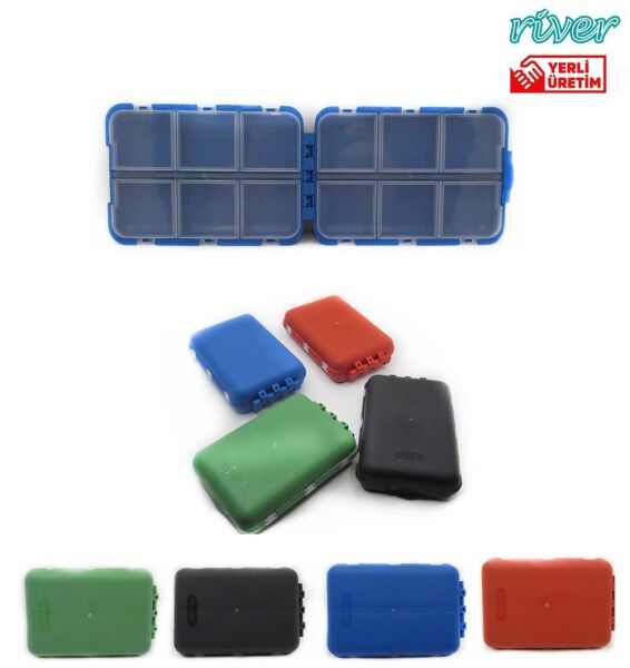 River Plastik İğne Kutusu Kırmızı