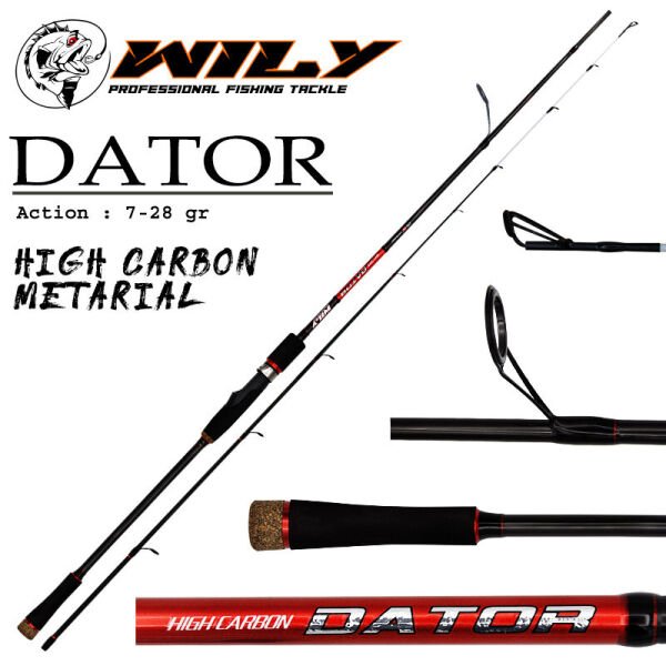 Wily Dator Spin Kamış 180 cm 7-28 gr