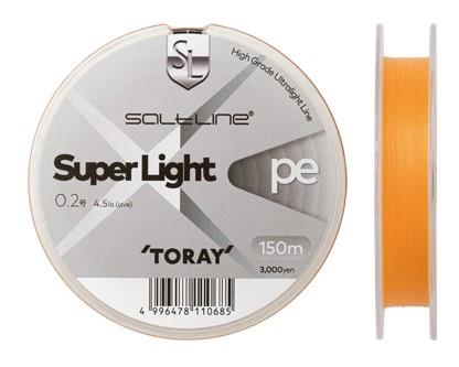 Toray Saltline Super Light PE 150mt 0.3PE
