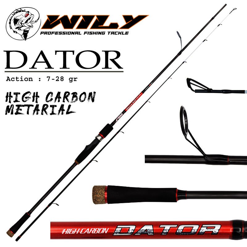 Wily Dator Spin Kamış 225 cm 7-28 gr
