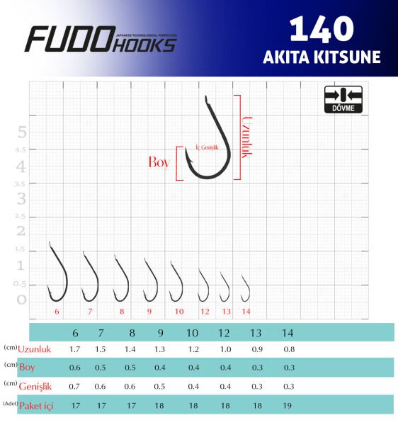 1401 AKITA KITSUNE #13 BLACK NIKEL 18P