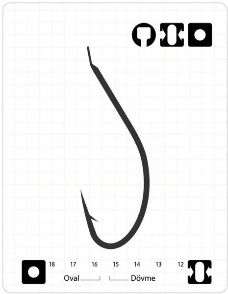 1401 AKITA KITSUNE #12 BLACK NIKEL 18P