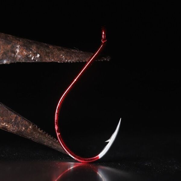 BKK Red Octopus Beak 50 Adet Olta İğnesi