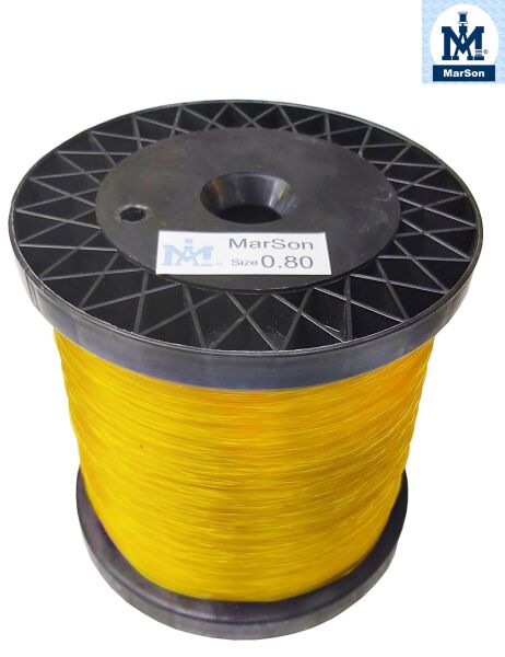 MarSon Bobin Misina 1Kg Sarı 0.60 MM