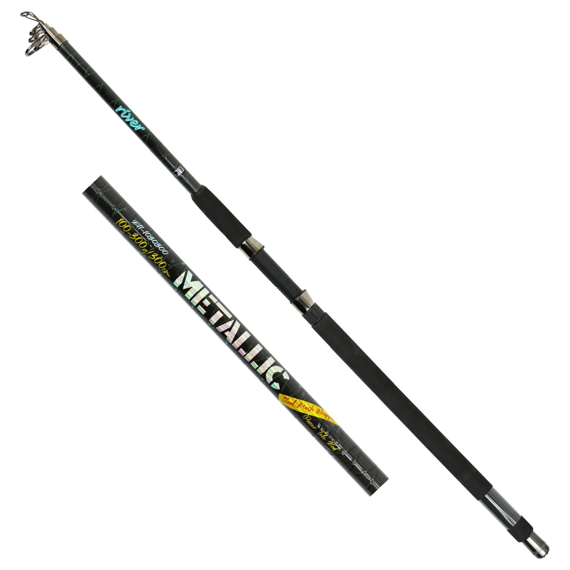 River Metallic Tele Mix Carbon 100-300G Olta Kamışı 360 CM