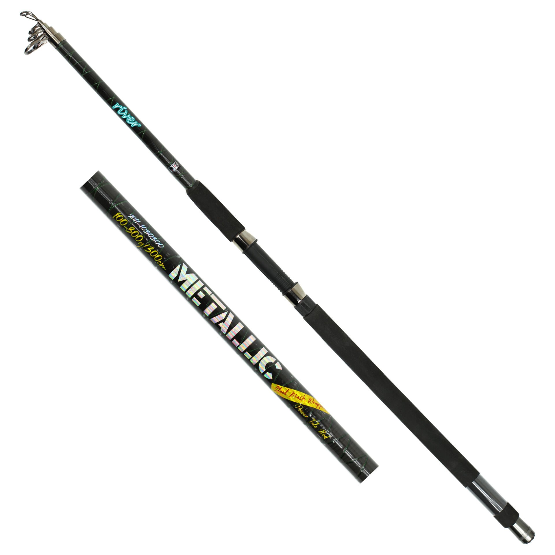 River Metallic Tele Mix Carbon 100-300G Olta Kamışı 360 CM