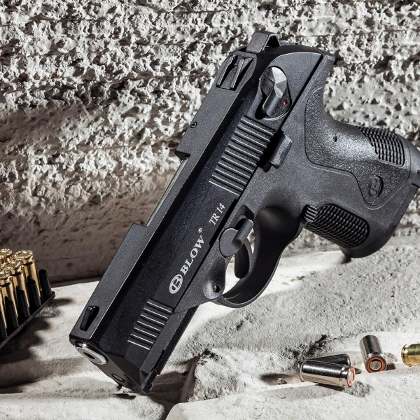 BLOW TR14 SİYAH KURUSIKI SES TABANCASI 9MM