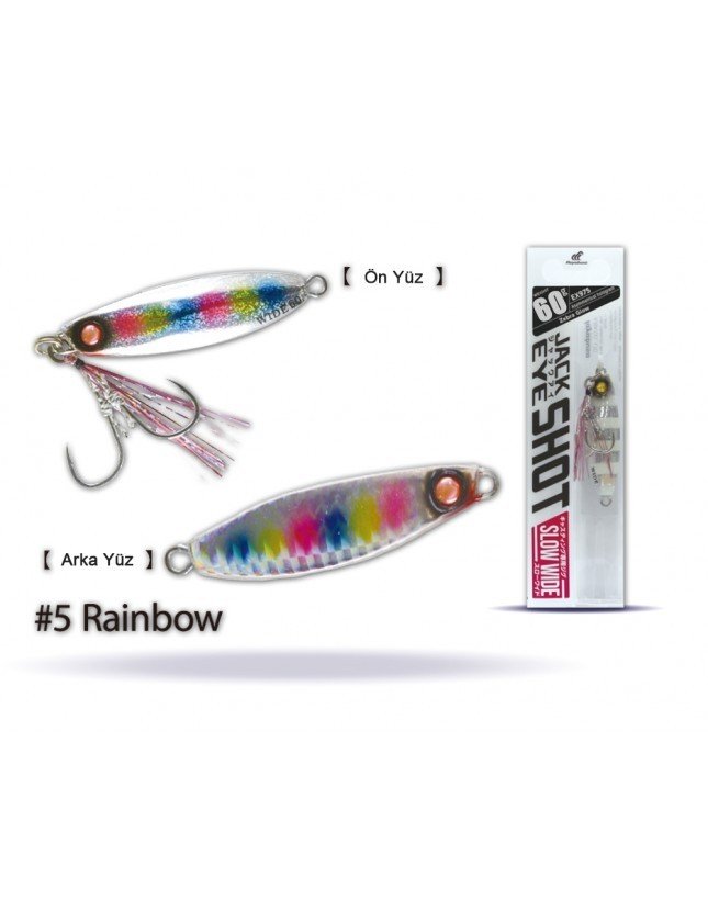 Hayabusa EX 975 Jack Eye Slow Wide 60gr Light Jig Suni Yem