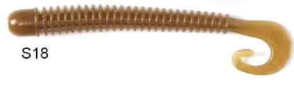 Lucky John Ballist 3.3'' (8.38 cm) 8P Silikon Yem S18