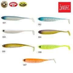 Lucky John Makora 3D Shad Tail 4'' (10.16 cm) 6P Silikon Yem
