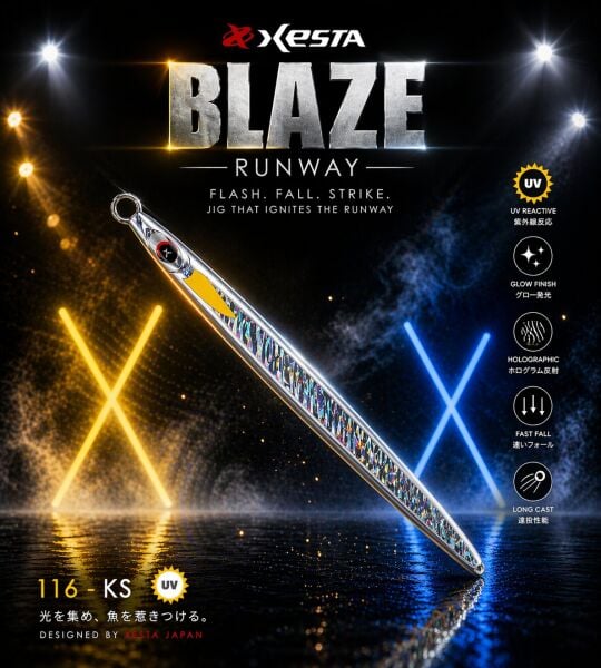 XESTA RUNWAY BLAZE 65G JIG KS
