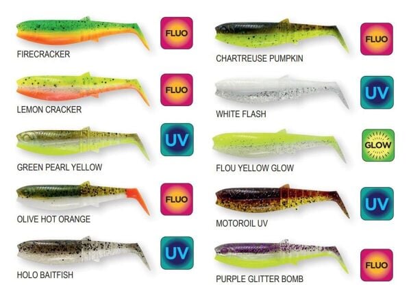 Savage Gear Cannibal Shad 6.8cm 3gr Sahte Balık