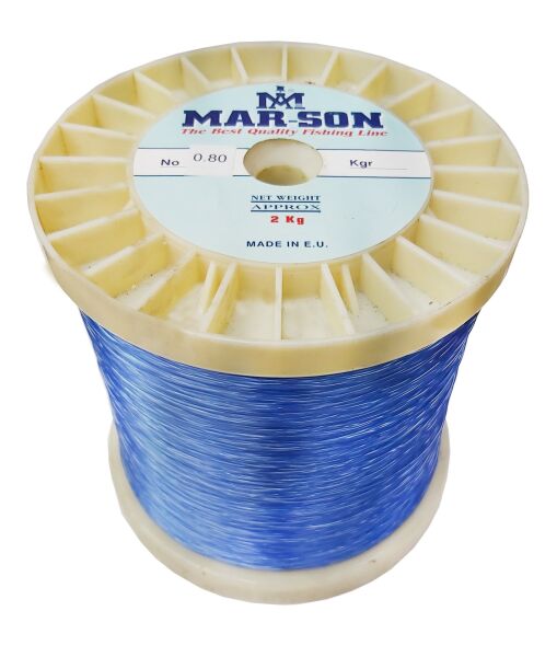 MarSon Bobin Misina 1Kg Mavi 0.60 MM