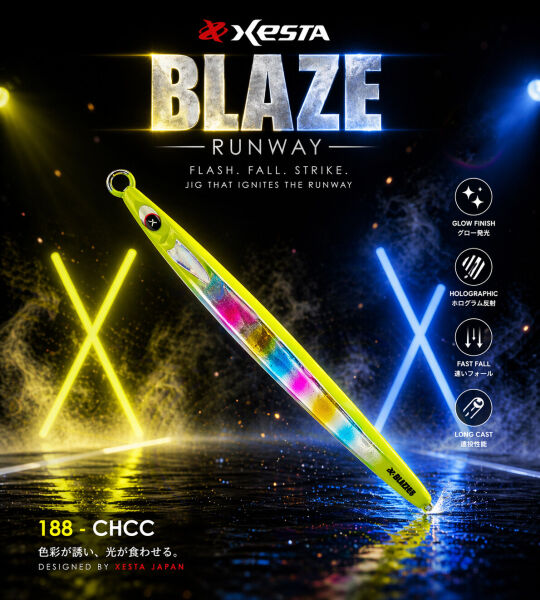 XESTA RUNWAY BLAZE 65G JIG CHCC