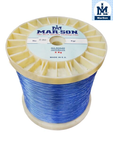 MarSon Bobin Misina 1Kg Mavi 0.70 MM