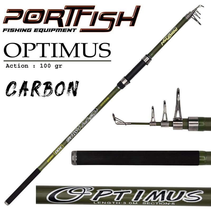 Portfish Optimus 390 cm Olta Kamışı 100 gr