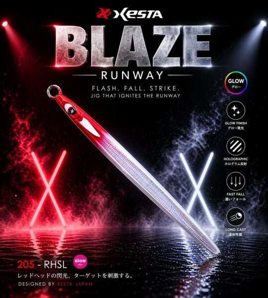XESTA RUNWAY BLAZE 65G JIG RHSL