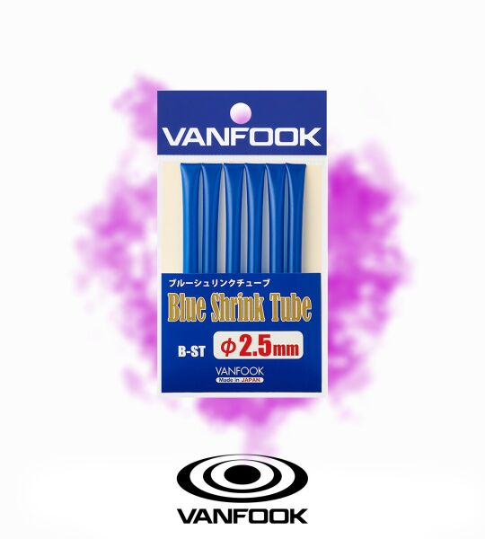 VANFOOK B-ST SHRINK TUBE MAVİ 1M 2.5MM