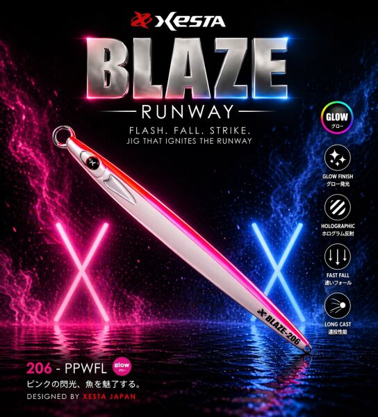 XESTA RUNWAY BLAZE 65G JIG PPWFL