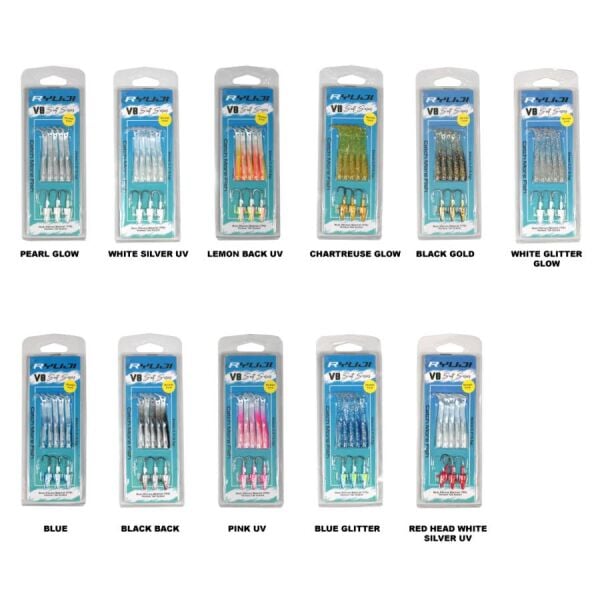 Ryuji V8 8cm 5.5gr Silikon Yem PINK UV