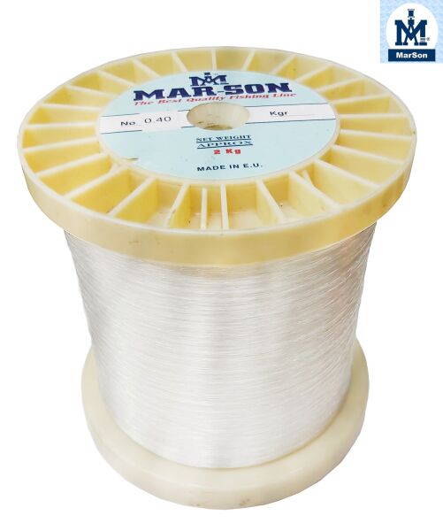 MarSon Bobin Misina 2Kg Şeffaf 0.60 MM