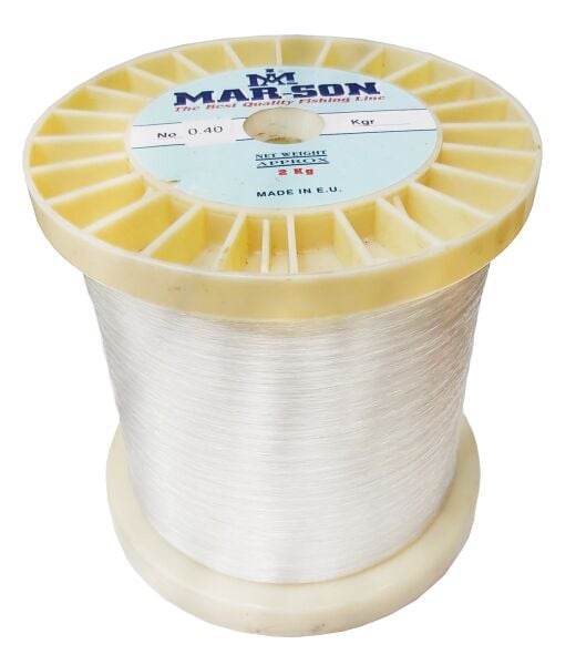 MarSon Bobin Misina 2Kg Şeffaf 0.80 MM