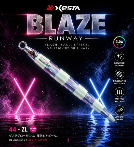XESTA RUNWAY BLAZE 65G JIG ZL