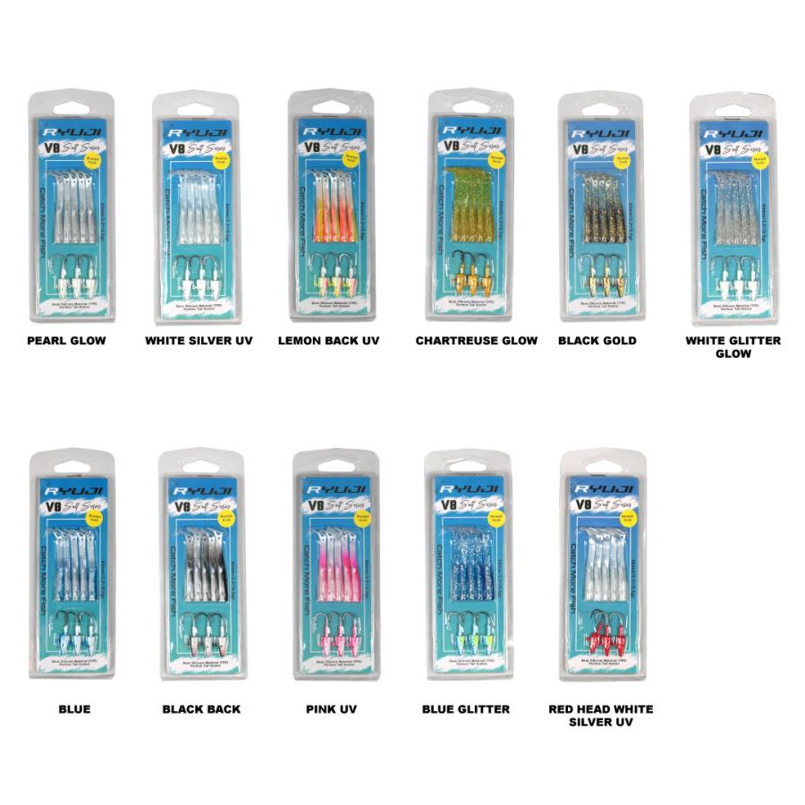 Ryuji V8 8cm 5.5gr Silikon Yem PEARL