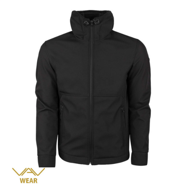 VAV Shell DT01 Softshell Mont Siyah L