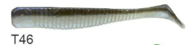 Lucky John Long John 3.1'' (7.87 cm) 8P Silikon Yem T46
