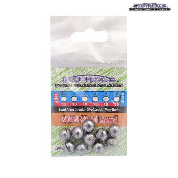 Ecotackle Yarık Kurşun 5 GR