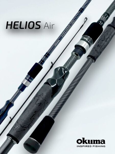 Okuma Helios Air 2,89 cm 10-35 gr 2 Parça Spin Kamışı