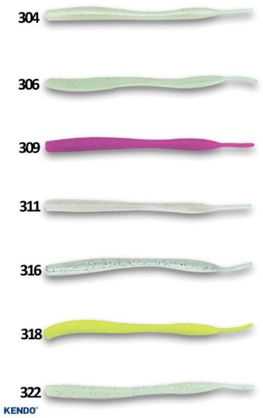 Kendo Mebaru&Ajı Worm 2.55 inch 7 Adet