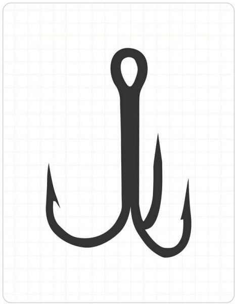 2209 FUDO TREBLE #3/0 UV 3P