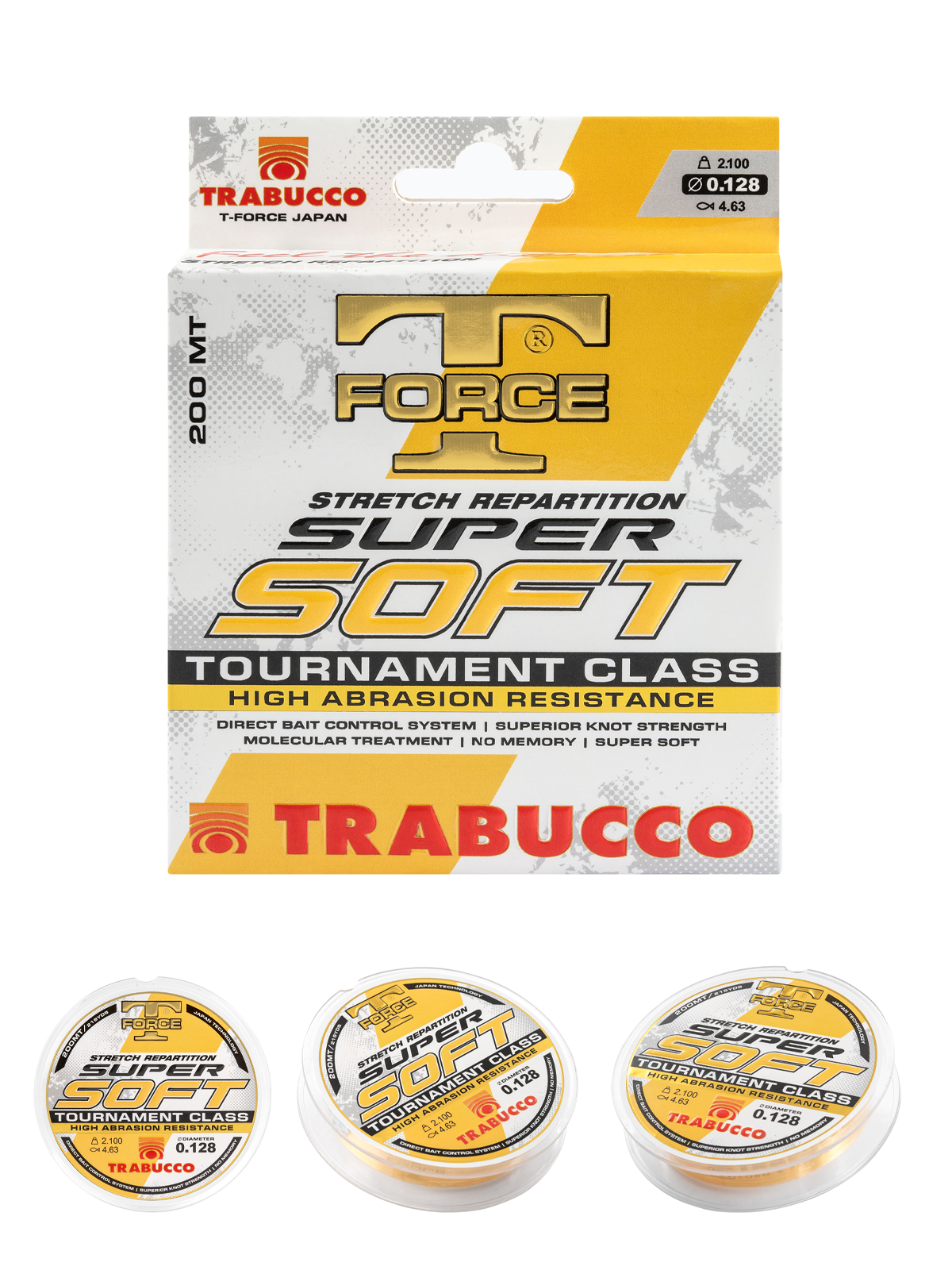 Trabucco T-Force Süper Soft 200mt Surf Misinası