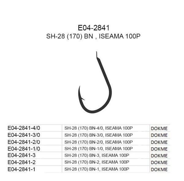 ECOTACKLE E04-2841 SH-28 (170) BN , ISEAMA