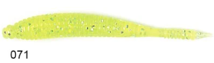 Lucky John S-Shad 3.8'' (9.65 cm) 5P Silikon Yem 071