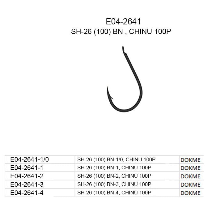 ECOTACKLE E04-2641 SH-26 (100) BN , CHINU